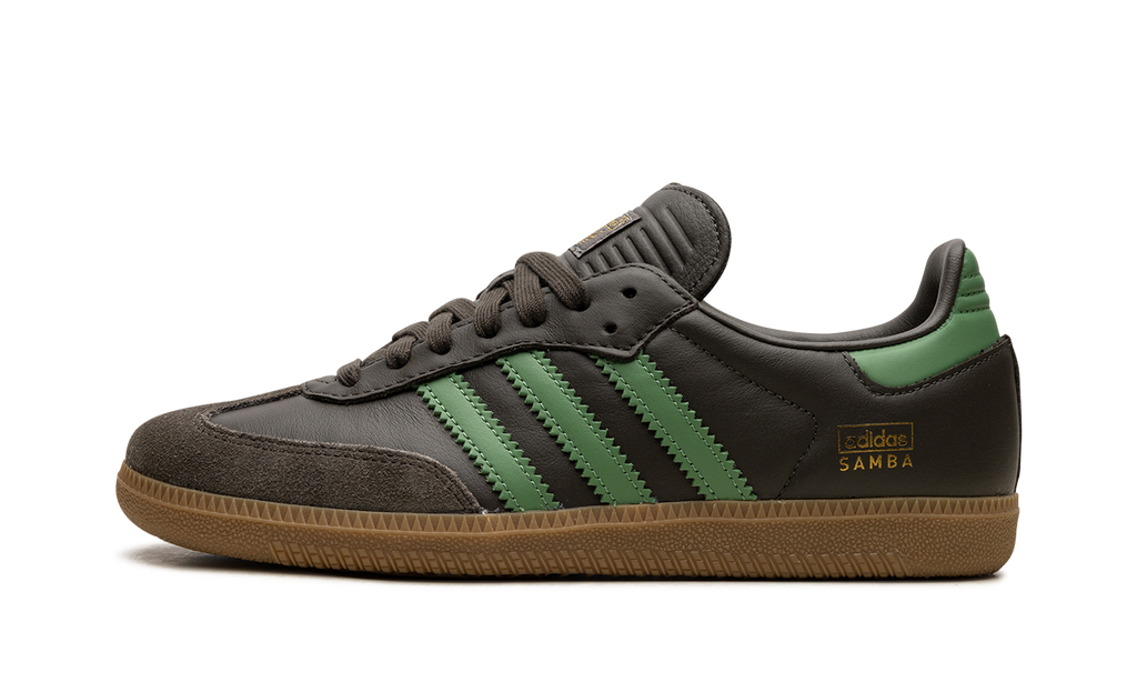 Adidas SAMBA OG Green and Brown IG6175