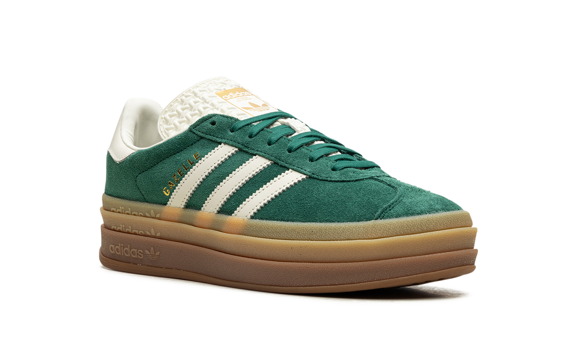 Adidas Gazelle Bold WMNS Green / White / Gold IF7160