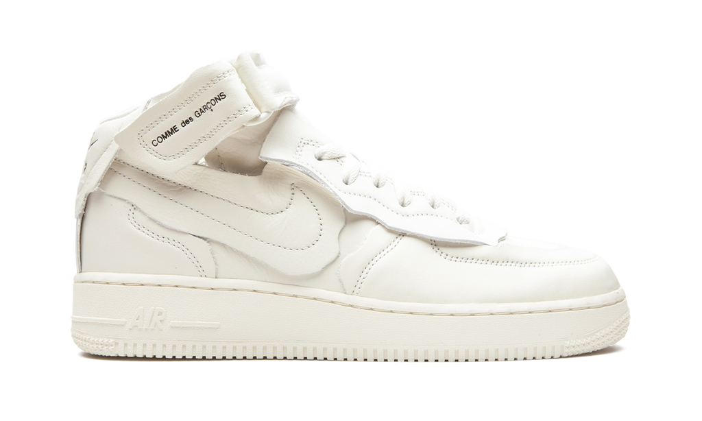 Nike Air Force 1 Mid Comme des Garcons White