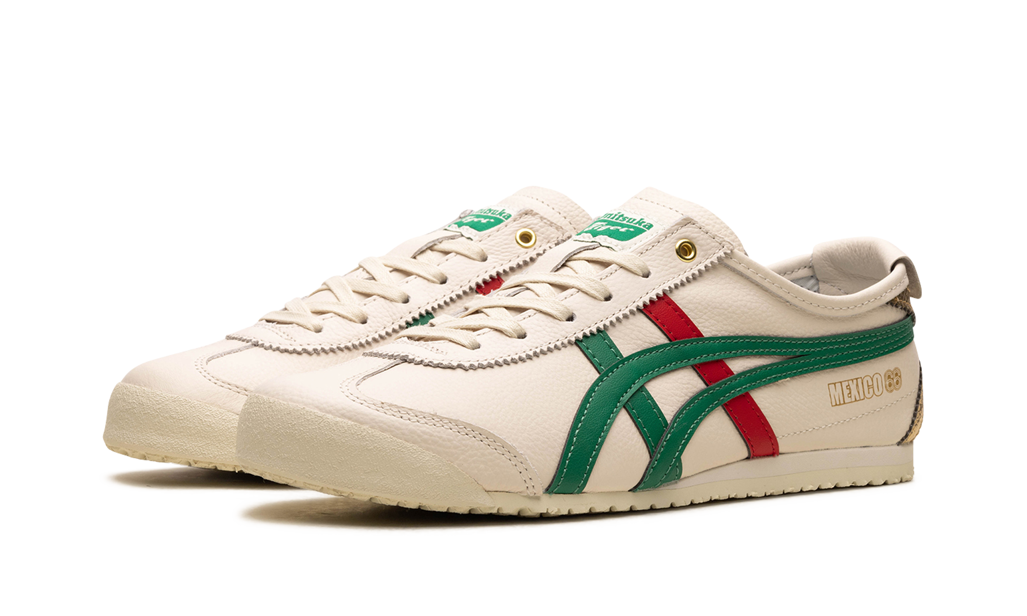 Onitsuka Tiger Mexico 66 Birch Kale Red Gold 1183B511 200