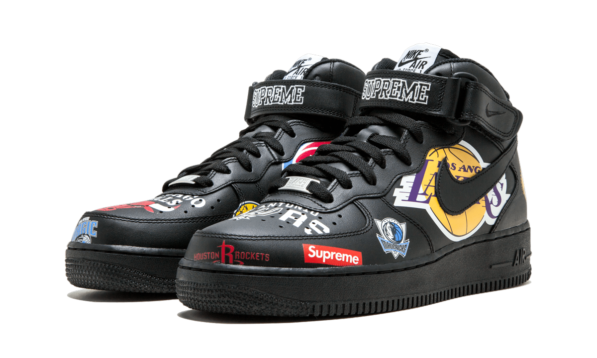 Nike Air Force 1 Mid '07 / Supreme NBA AQ8017 001