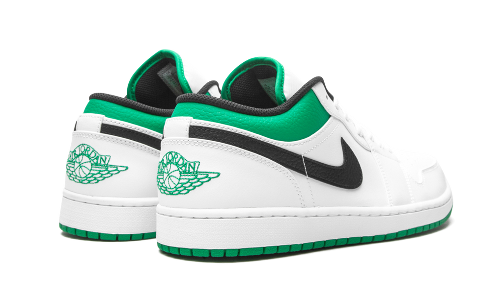 Air Jordan 1 Low White / Lucky Green 553558 129