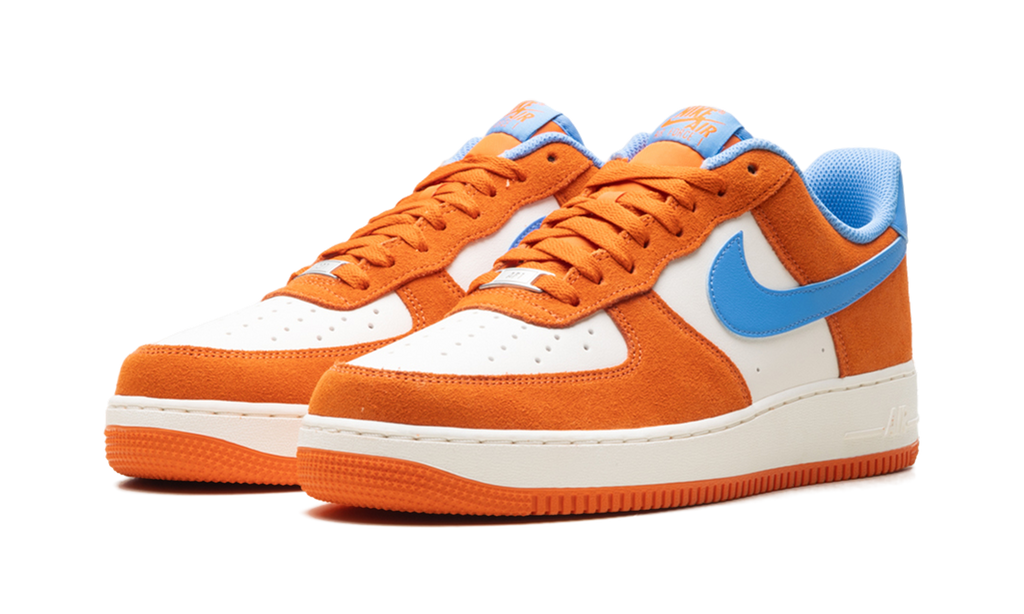 Nike Air Force 1 '07 LV8 Safety Orange / University Blue FQ8714 800