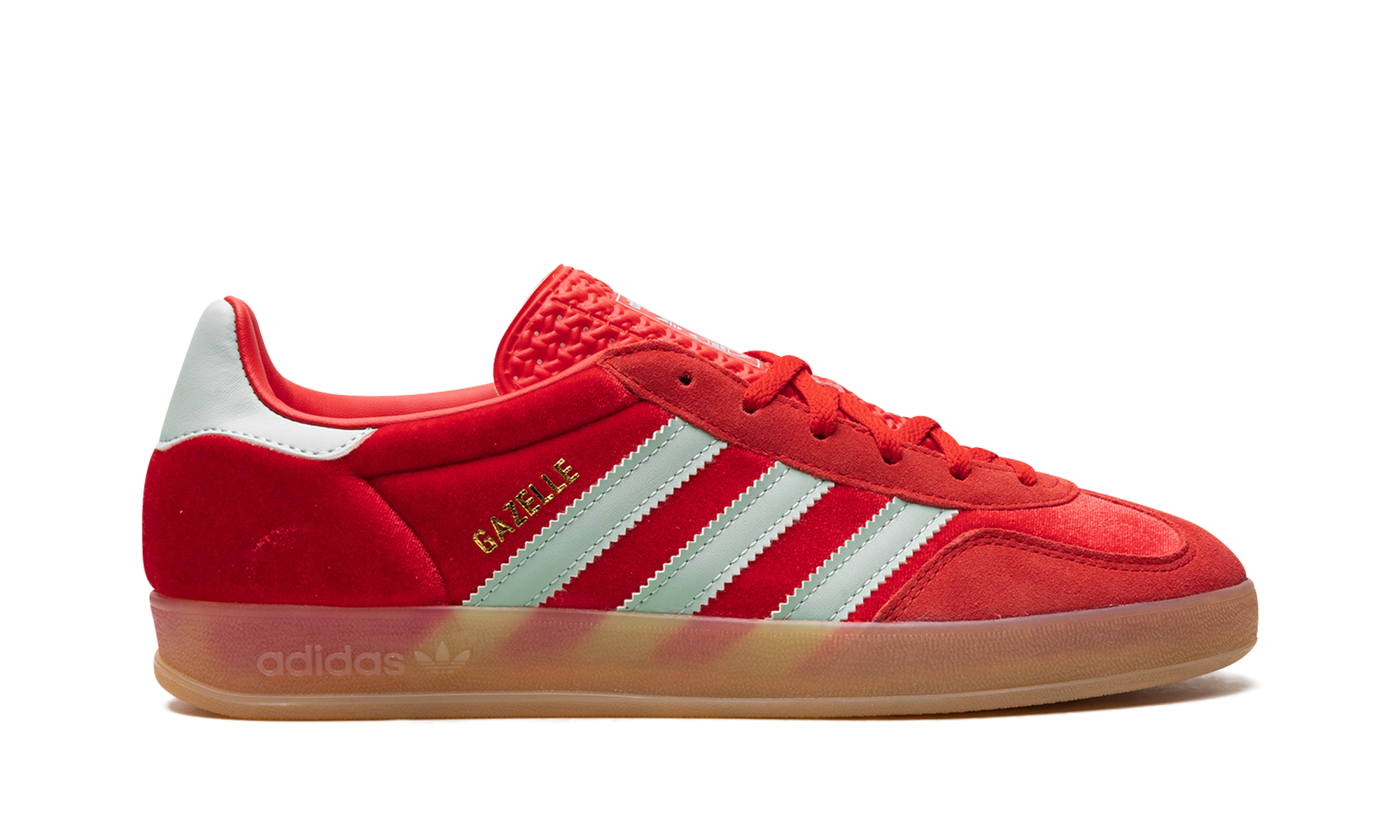 Adidas Gazelle Indoor WMNS Velvet Pack - Better Scarlet IG6786