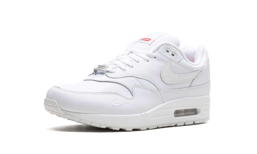 Nike Air Max 1 '87 SP Supreme Triple White HF8813 100
