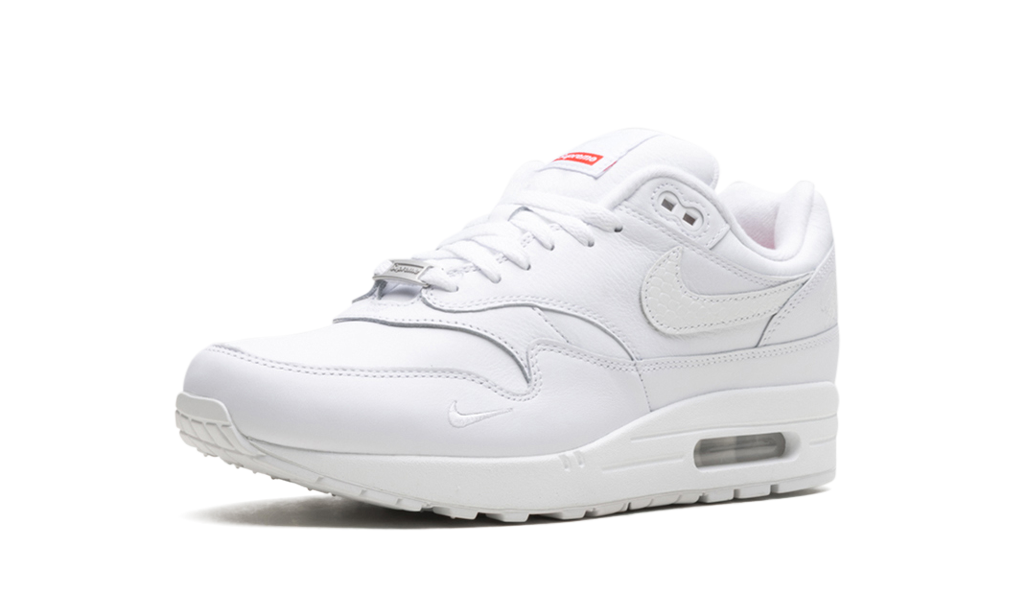 Nike Air Max 1 '87 SP Supreme Triple White HF8813 100