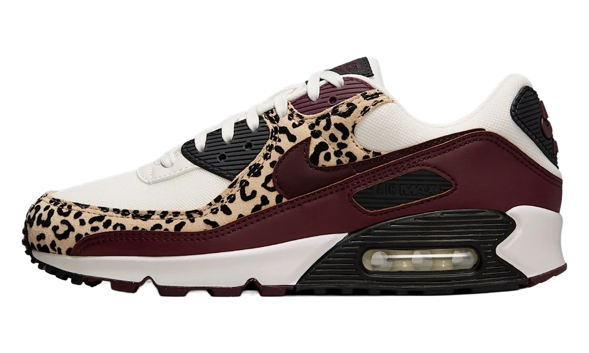 Nike Air Max 90 WMNS Leopard - Burgundy IF1619 102