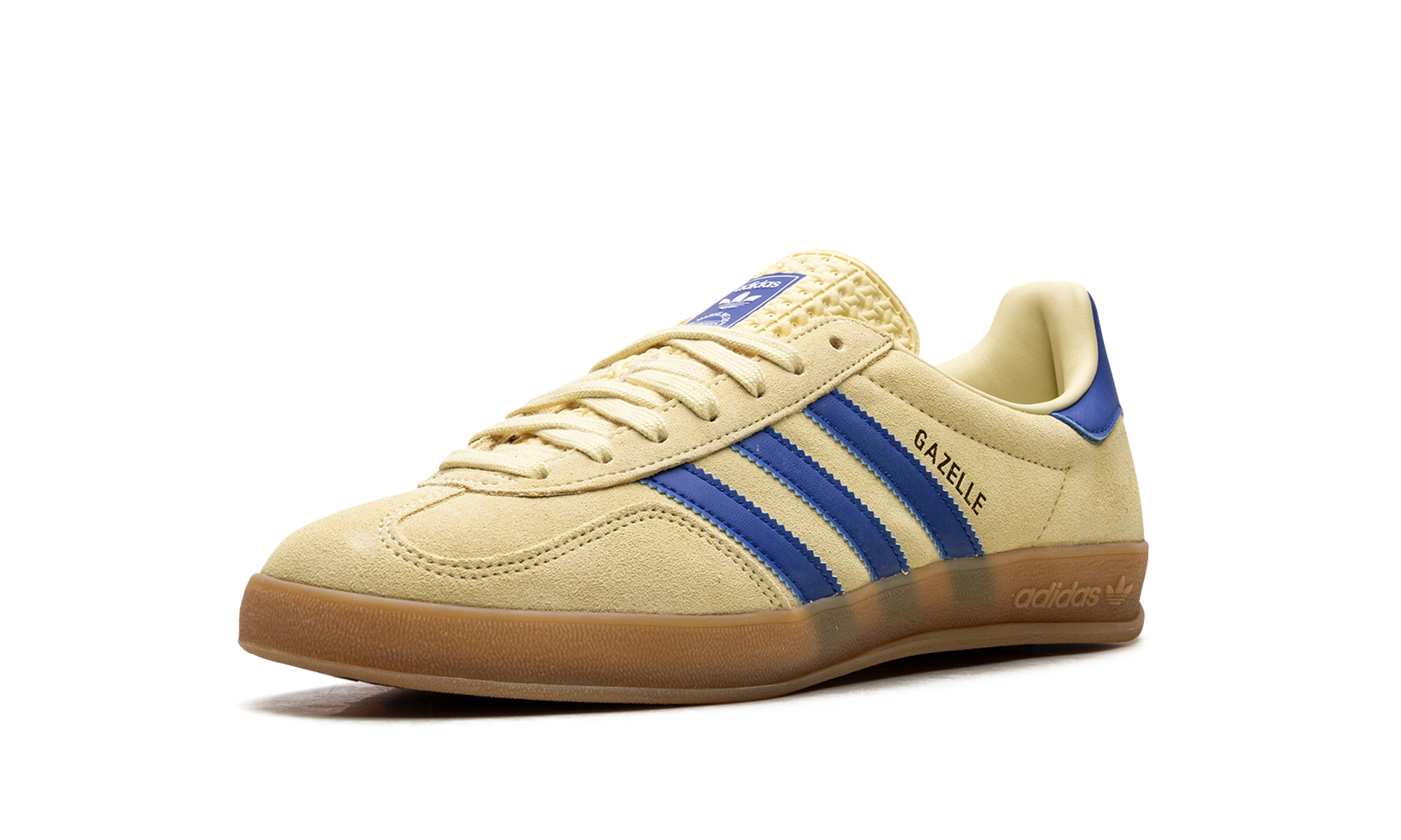 Adidas Gazelle Indoor Powder Yellow Royal Blu JH5406