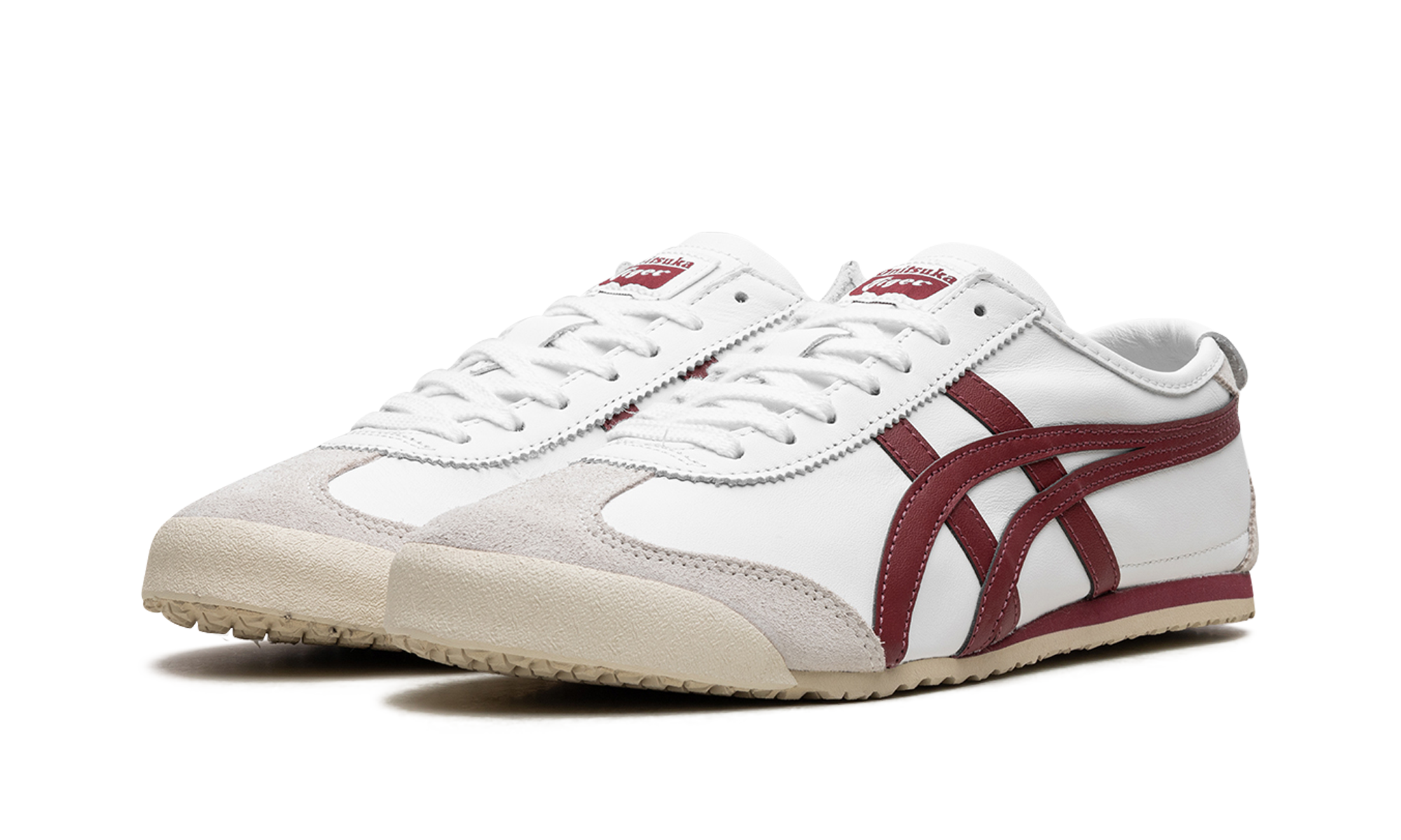 Onitsuka Tiger Mexico 66 White Burgundy D4J2L 0125
