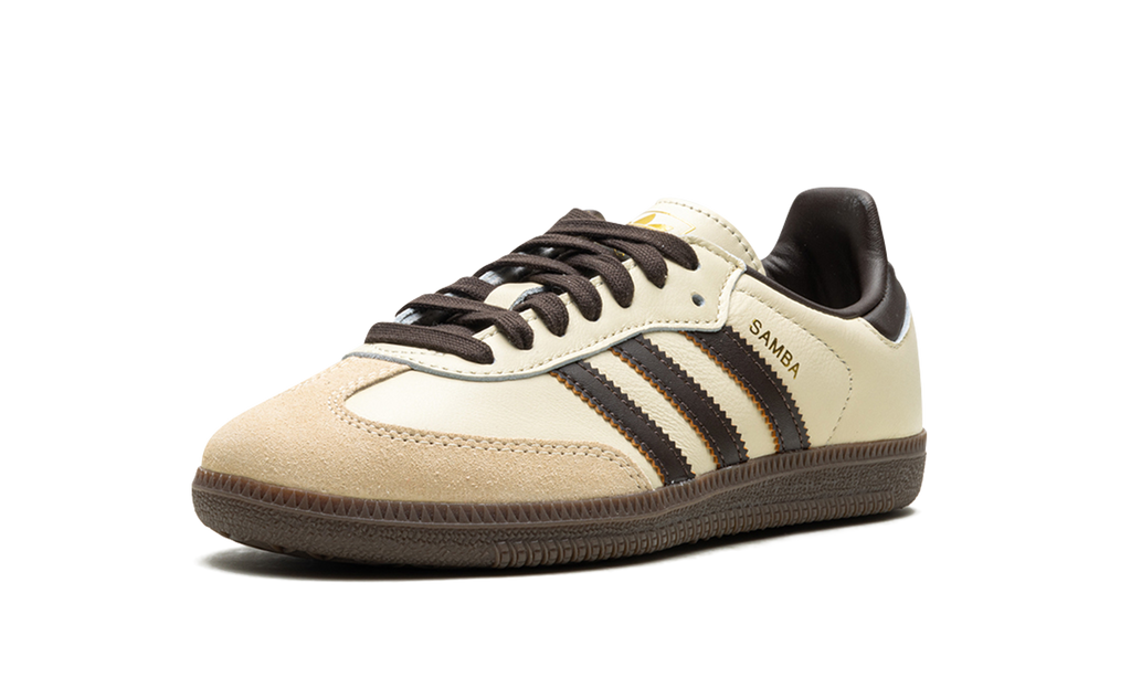 Adidas Samba OG Cream White / Dark Brown JR2660