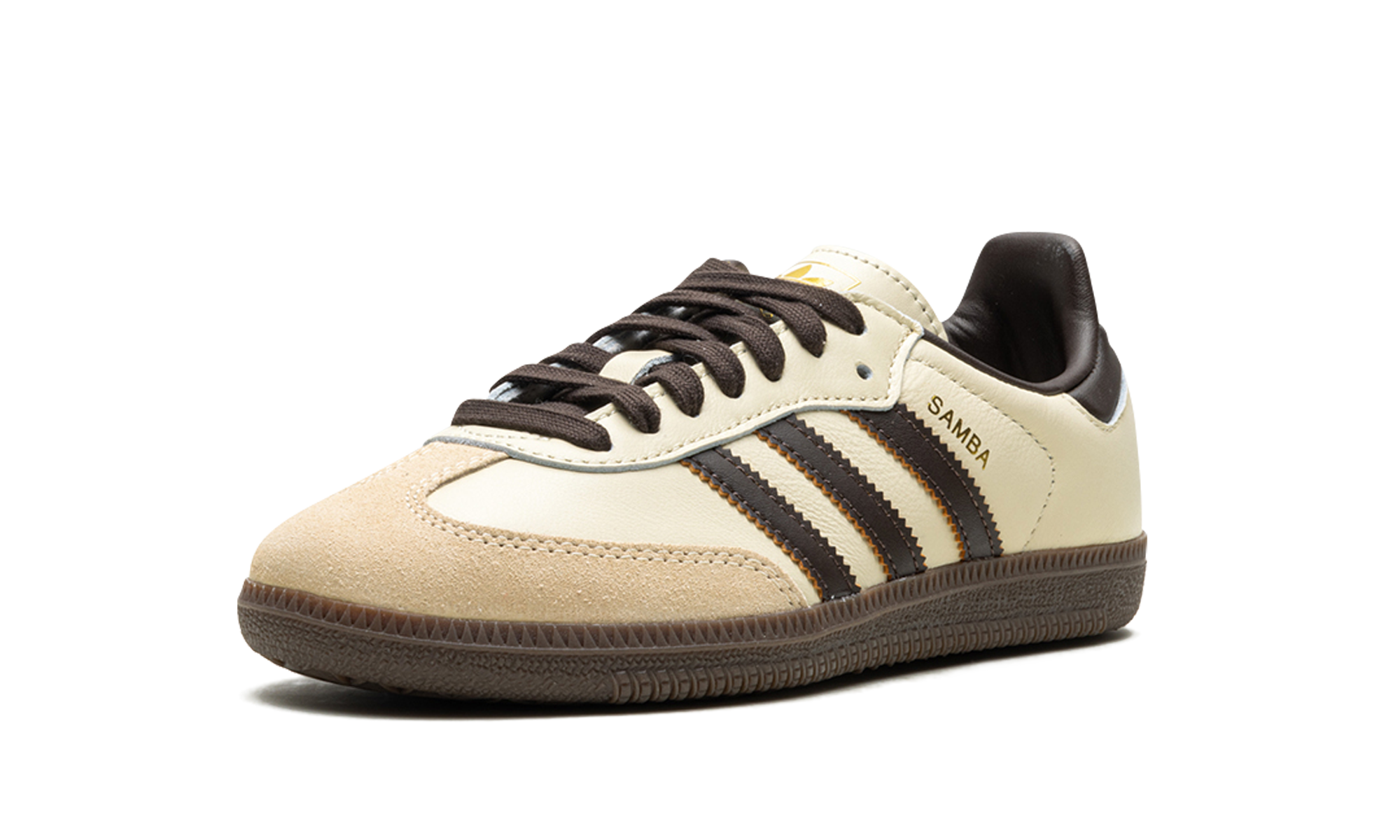 Adidas Samba OG Cream White / Dark Brown JR2660