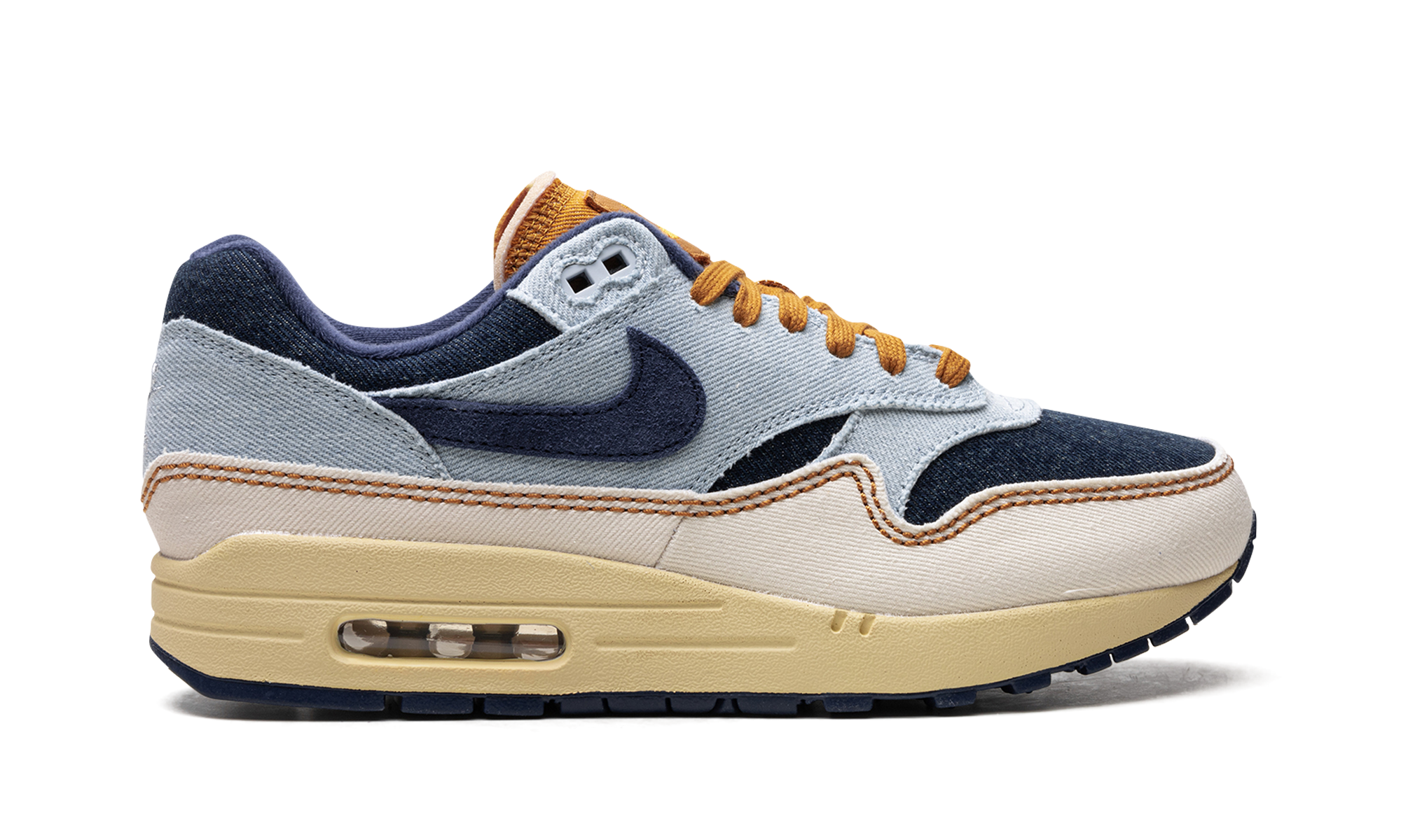 Nike AIR MAX 1 '87 WMNS AURA / MIDNIGHT NAVY / PALE IVORY FQ8900 440