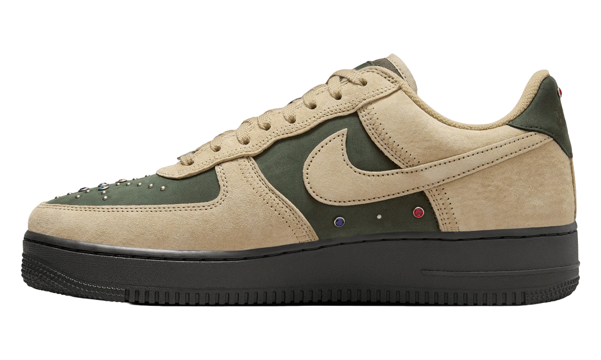 Nike Air Force 1 Low Dark Army Neutral Olive Gems HF0674 300