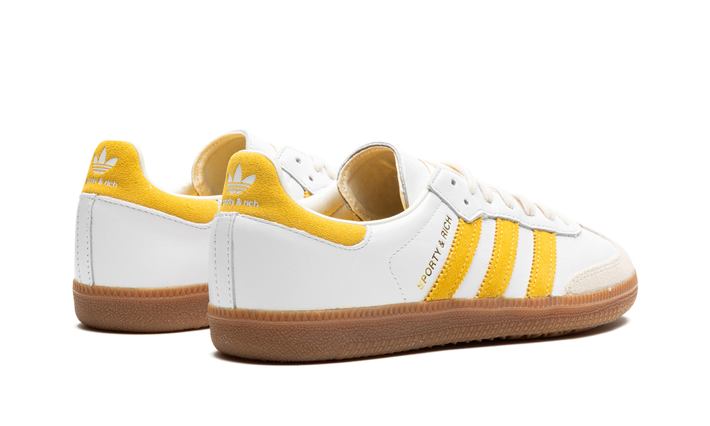 Adidas Samba OG SPORTY & RICH - White Bold Gold IF5661