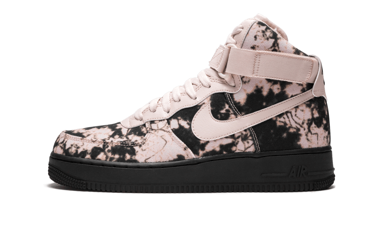 Nike Air Force 1 High Print BLACK / PARTICLE BEIGE AR1954 001