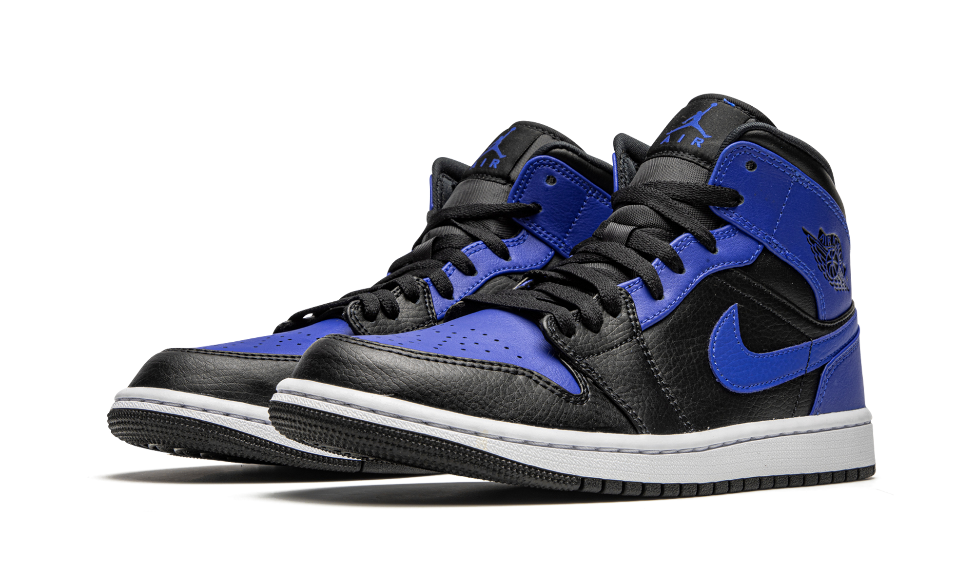 Air Jordan 1 Mid Hyper Royal 554724 077