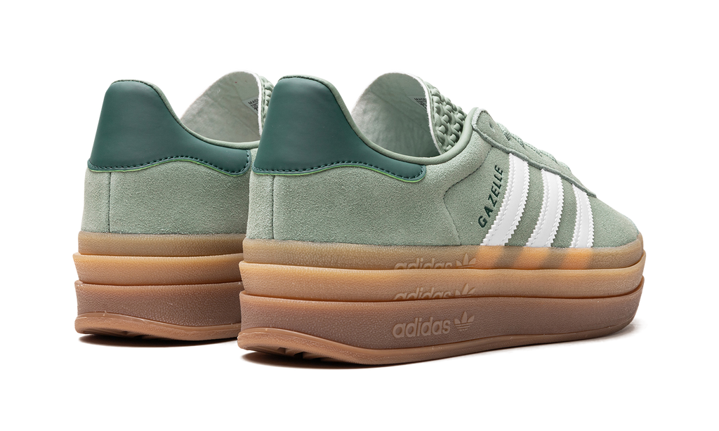 Adidas GAZELLE BOLD WMNS Silver Green Gum ID6998