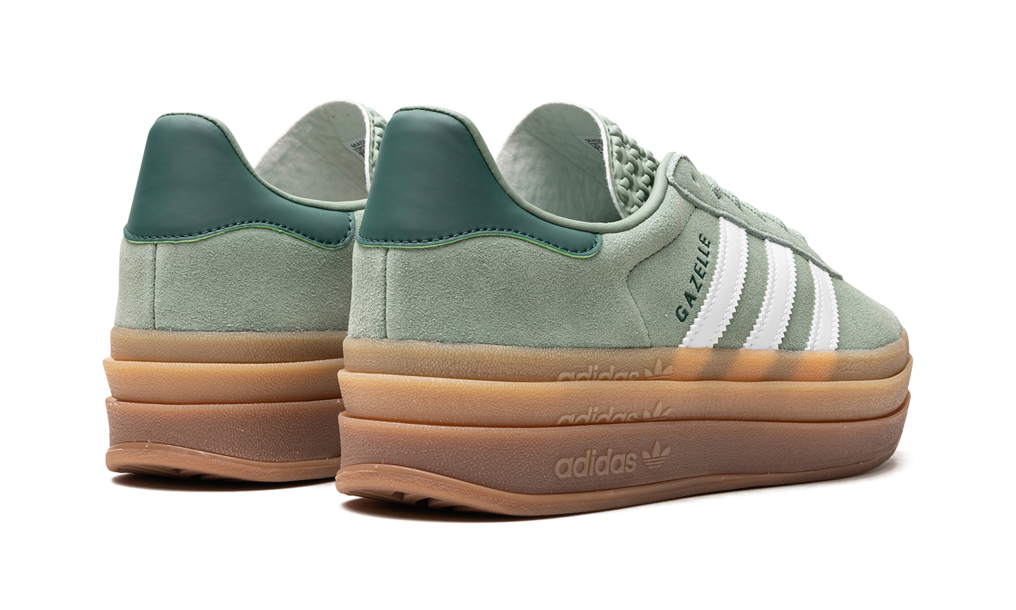 Adidas GAZELLE BOLD WMNS Silver Green Gum ID6998