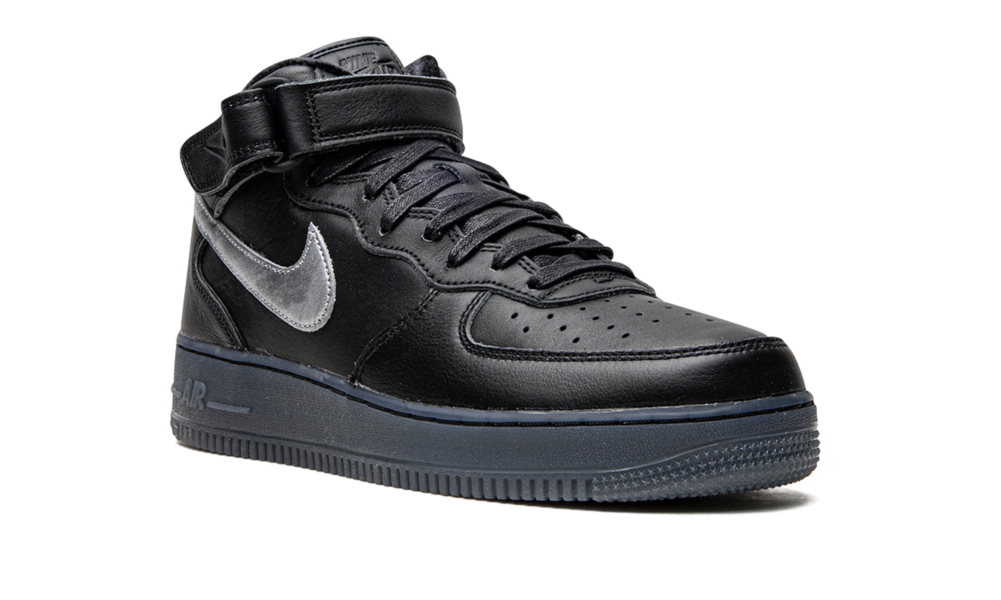 Nike Air Force 1 Mid Black / Metallic Silver DX3061 001