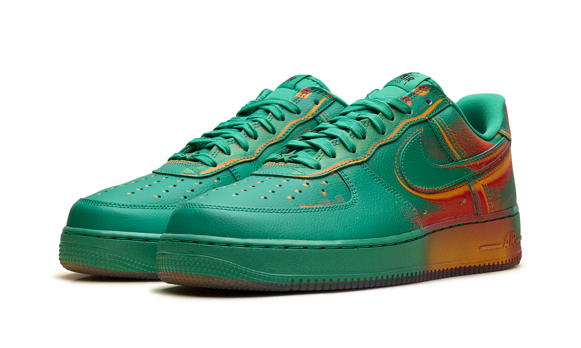Nike Air Force 1 Low '07 Stadium Green Crimson IB6834 300