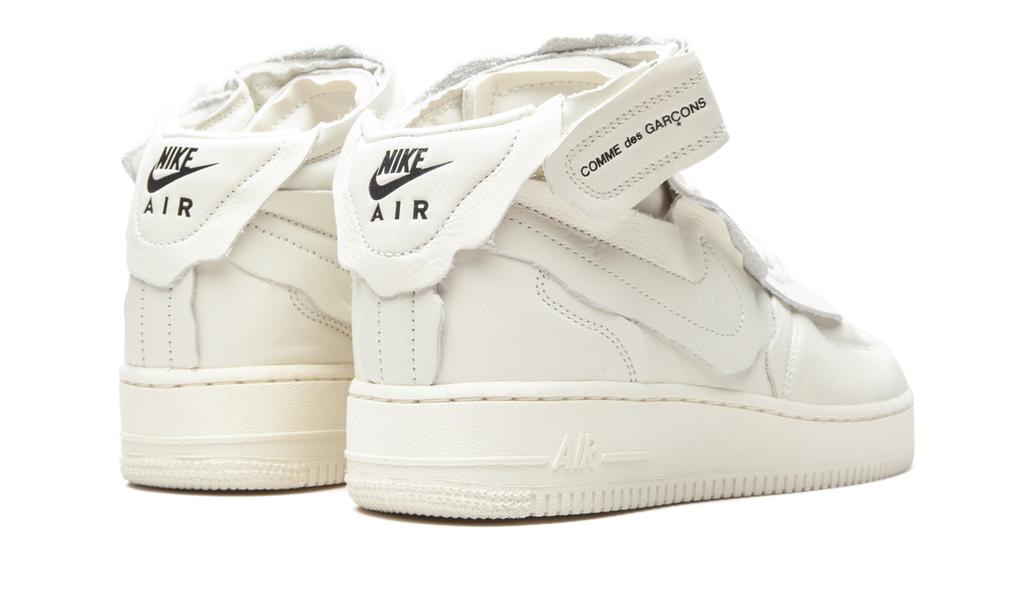 Nike Air Force 1 Mid Comme des Garcons White