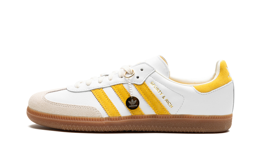 Adidas Samba OG SPORTY & RICH - White Bold Gold IF5661