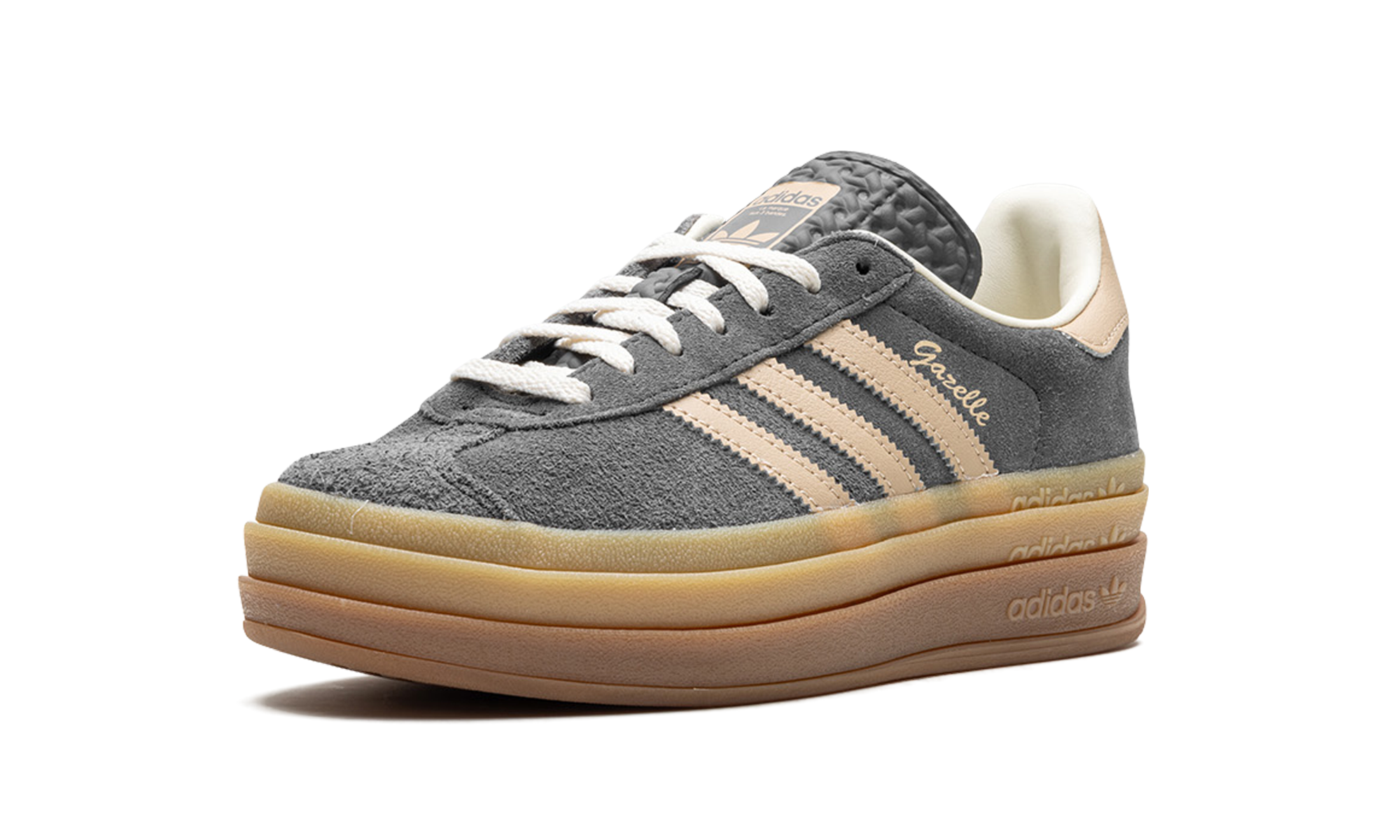 Adidas GAZELLE BOLD WMNS GREY MAGIC BEIGE GUM IE0428
