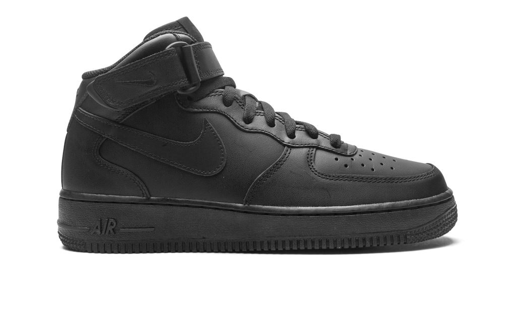 Nike Air Force 1 Mid '07 2021 Release Triple Black CW2289 001