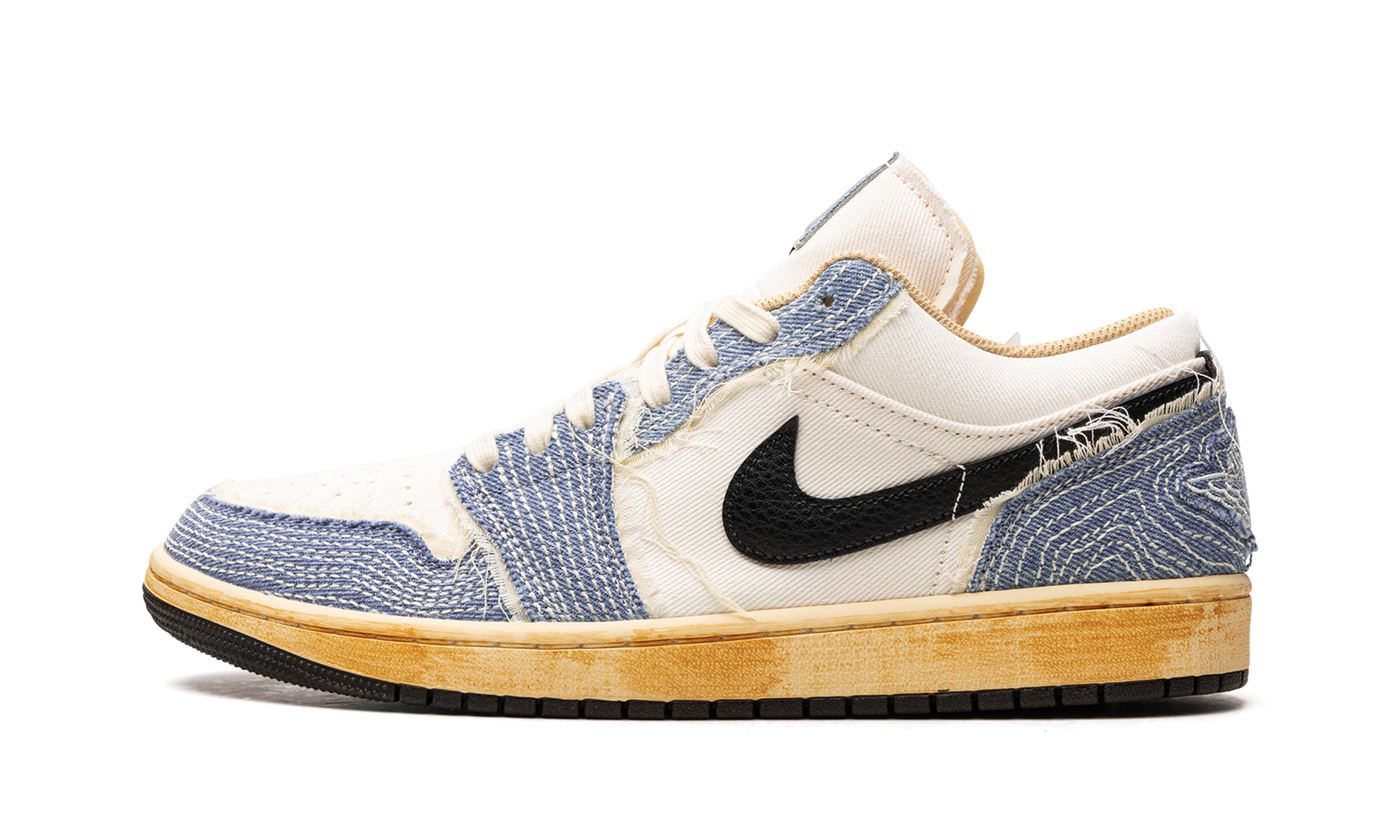Air Jordan 1 Low SE Sashiko Denim FN7670 493