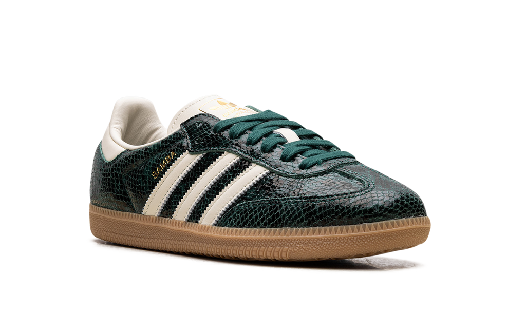 Adidas Samba OG WMNS Snakeskin Collegiate Green JR8848