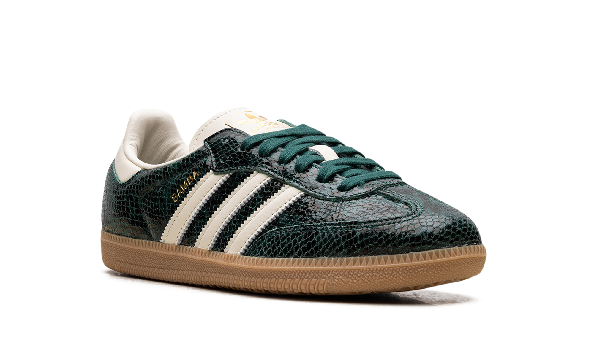 Adidas Samba OG WMNS Snakeskin Collegiate Green JR8848