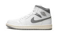 Air Jordan 1 Mid White / Stealth Grey 554724 135