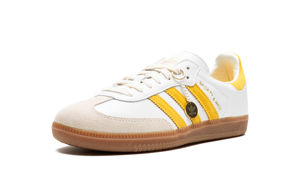 Adidas Samba OG SPORTY & RICH - White Bold Gold IF5661