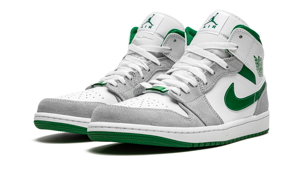 Air Jordan 1 Mid SE Grey / Pine Green / White DC7294 103