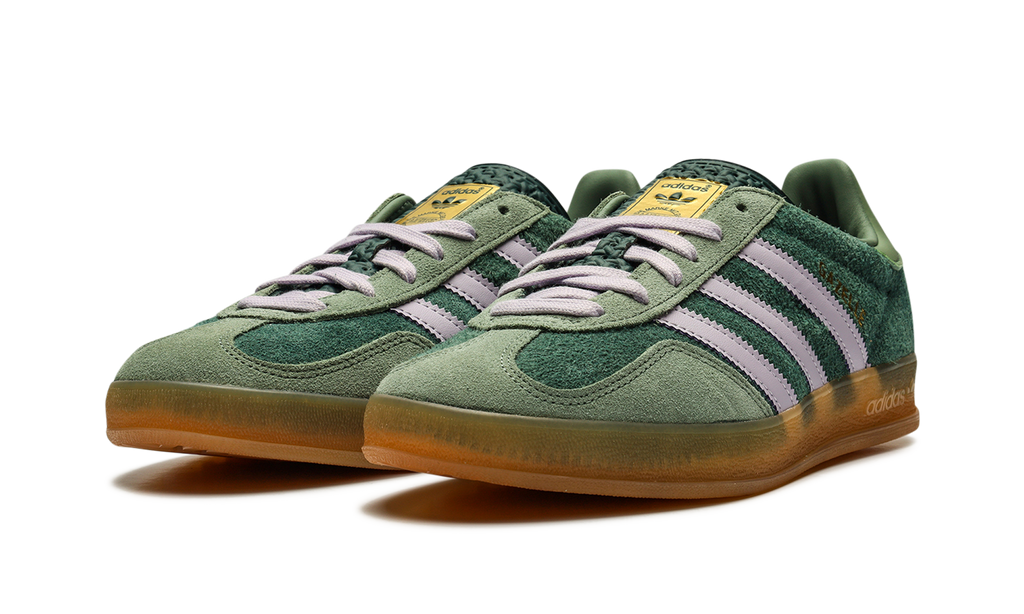 Adidas Gazelle Indoor Mineral Green Silver JI0323