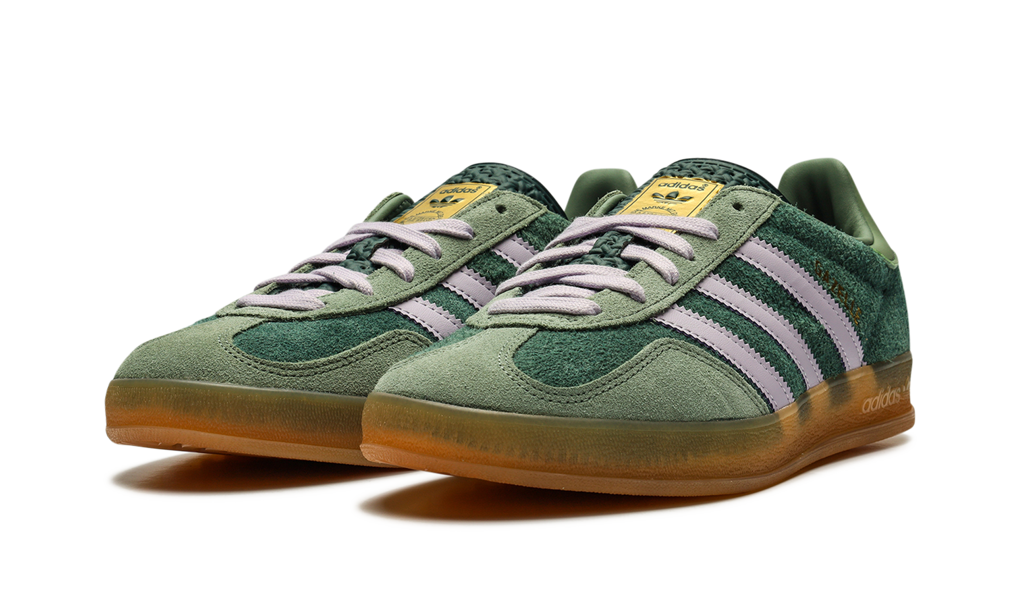 Adidas Gazelle Indoor Mineral Green Silver JI0323