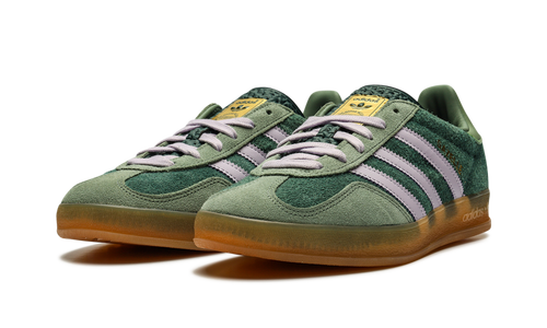 Adidas Gazelle Indoor Mineral Green Silver JI0323