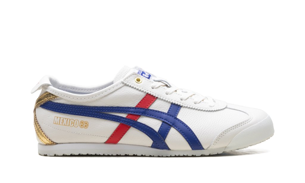 Onitsuka Tiger Mexico 66 White Blue Red Metallic Gold 1183C692 100