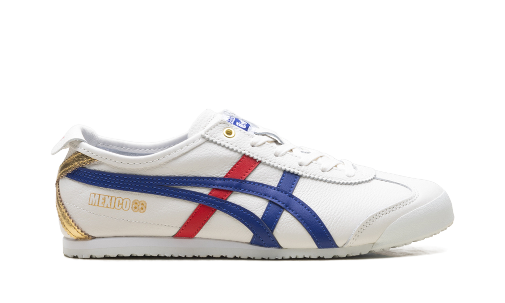 Onitsuka Tiger Mexico 66 White Blue Red Metallic Gold 1183C692 100