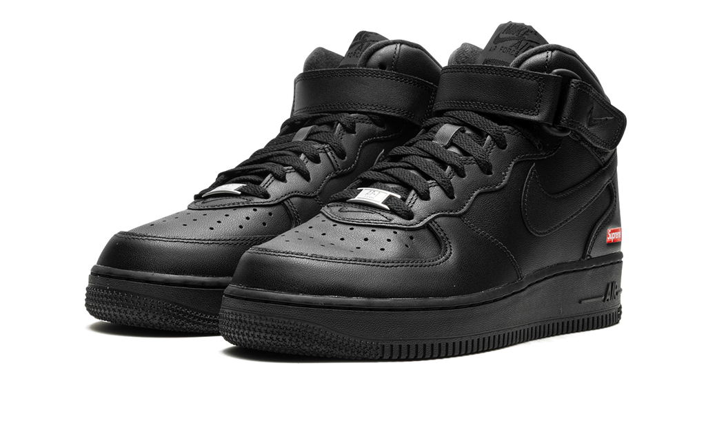 Nike Air Force 1 Mid Supreme - Mini Box Logo Black FZ8784 001