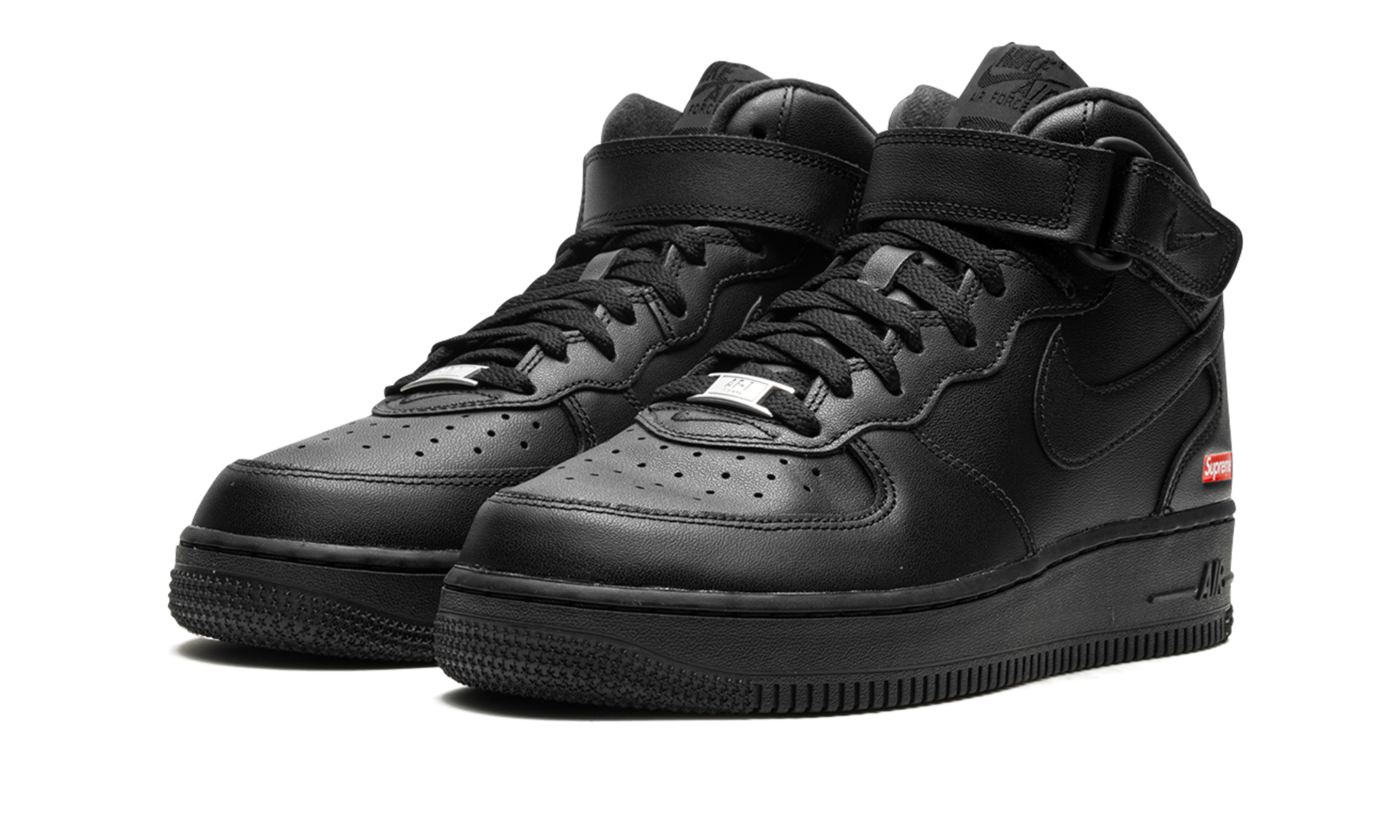 Nike Air Force 1 Mid Supreme - Mini Box Logo Black FZ8784 001