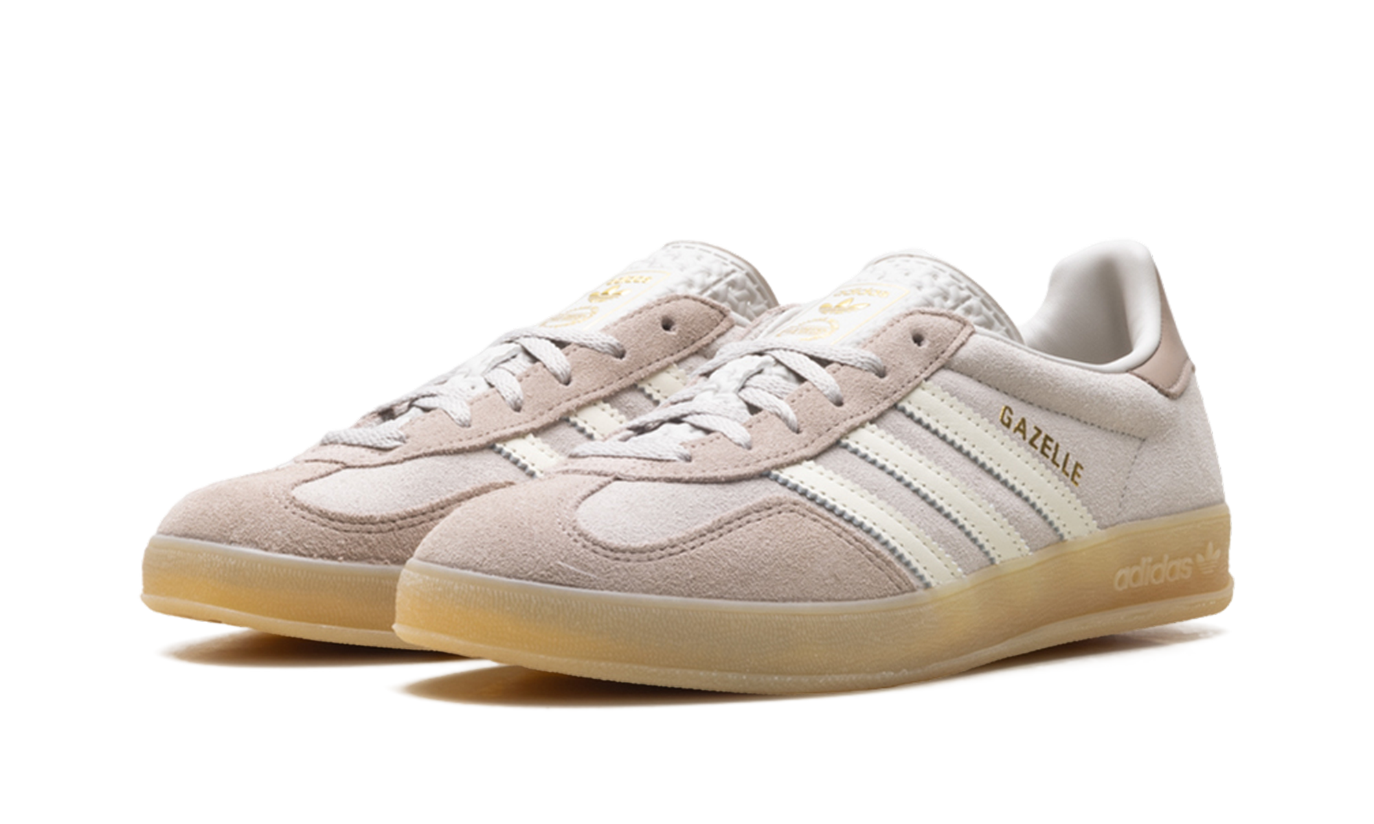 Adidas Gazelle Indoor WMNS Light Brown / Off White / Gum HQ2662