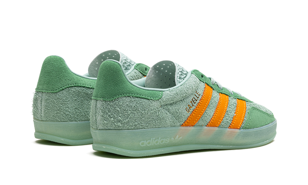 Adidas Gazelle Indoor WMNS Hazy Green Crew Yellow IG6783