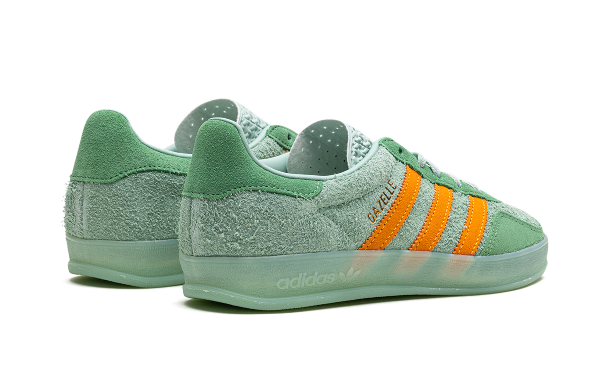 Adidas Gazelle Indoor WMNS Hazy Green Crew Yellow IG6783