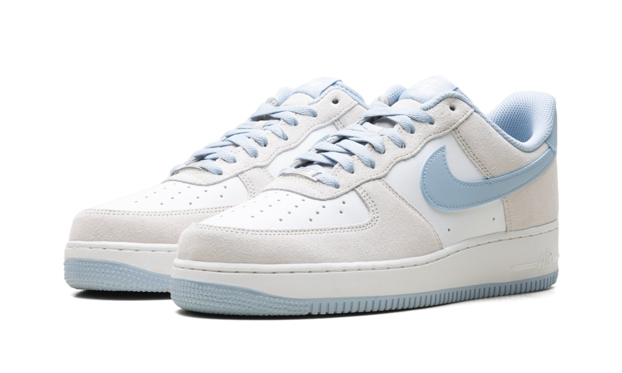 Nike Air Force 1 '07 LV8 Light Bone Light Armory Blue FQ8714 005