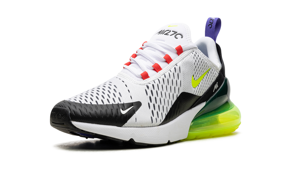 Nike AIR MAX 270 WMNS White Volt Siren Red AH6789 116