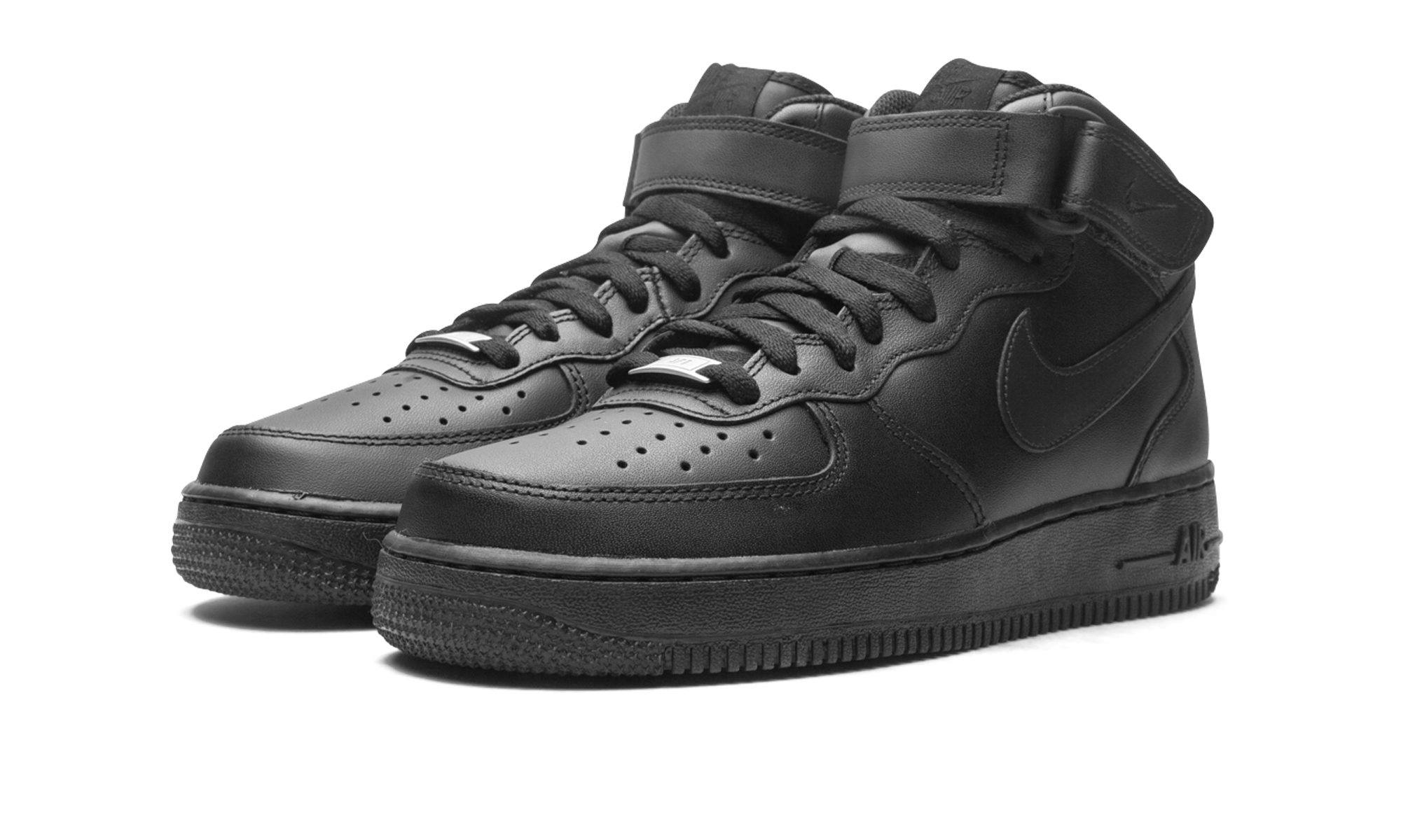 Nike Air Force 1 Mid '07 2021 Release Triple Black CW2289 001