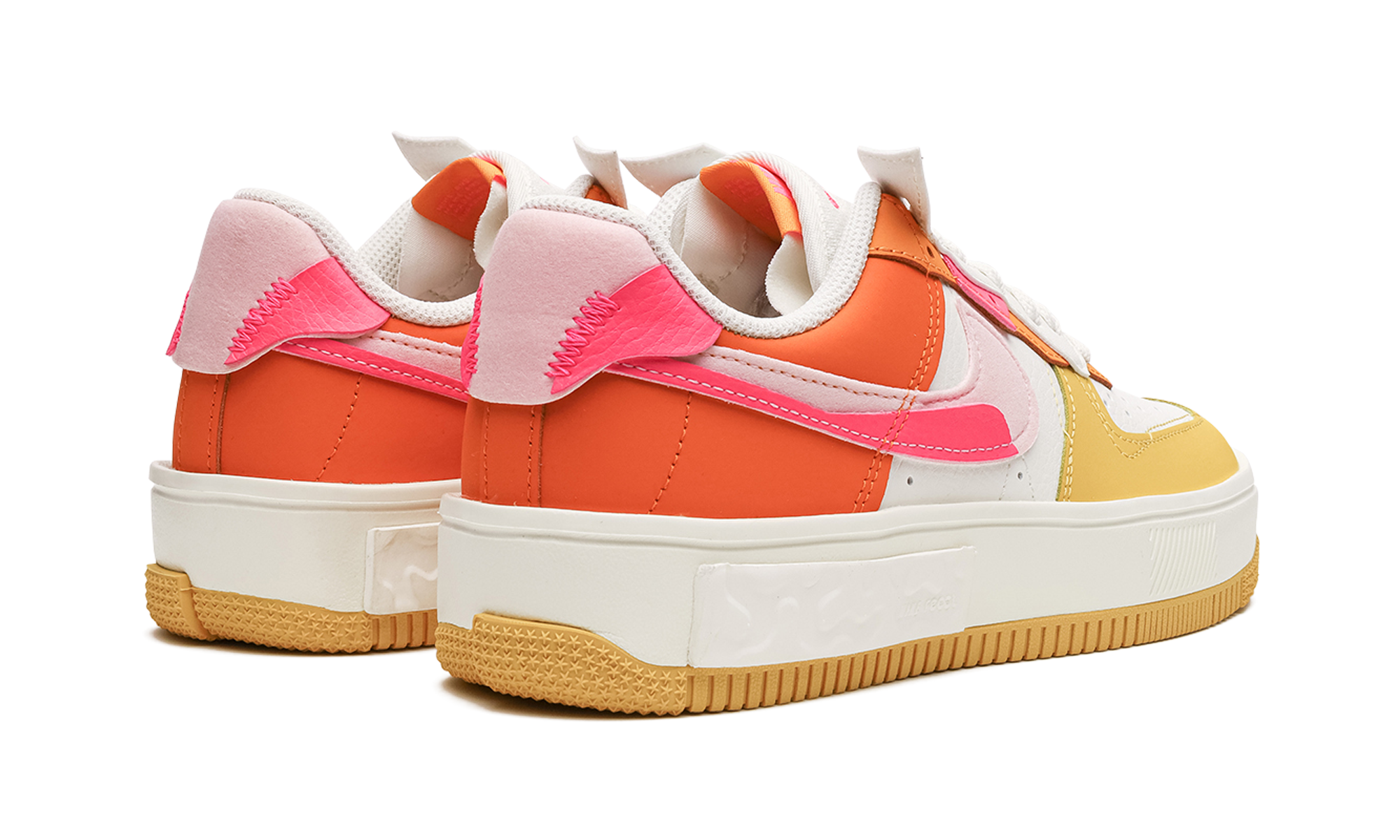 Nike AIR FORCE 1 FONTANKA MNS WMNS Summit White/Solar Flare/Medium Soft Pink/Hyper Pink DX2675 100