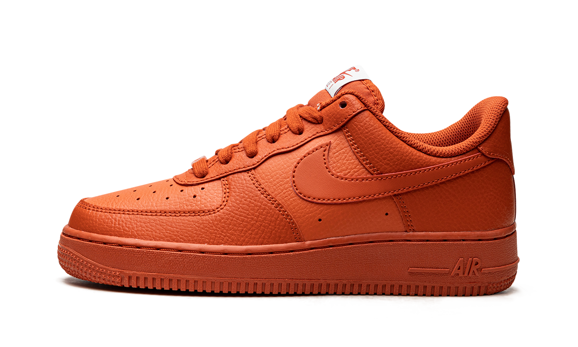 Nike AIR FORCE 1 '07 MNS WMNS Triple Orange DZ4442 800