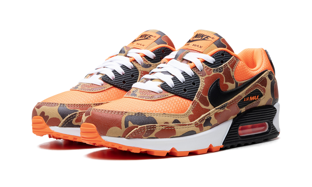 Nike Air Max 90 Orange Duck Camo CW4039 800